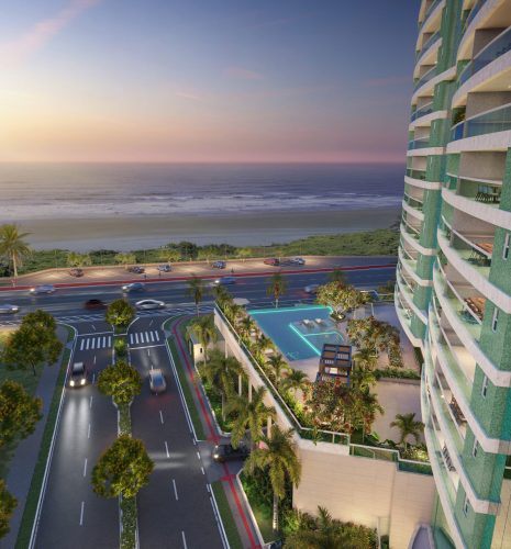 Acqualina Residence: exclusividade à beira-mar no bairro Atalaia.