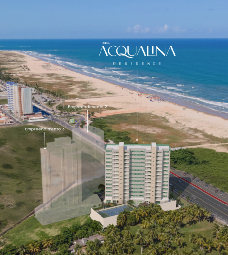 Acqualina Residence: exclusividade à beira-mar no bairro Atalaia.